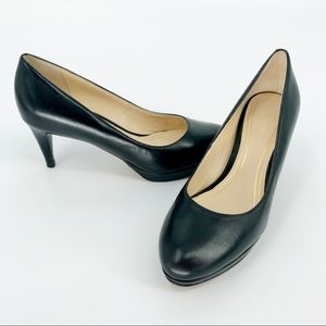 Cole Haan Nike Air Chelsea Low Platform Pump Black